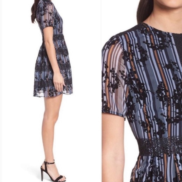 Chelsea28 Striped Mini Dress - Picture 7 of 7